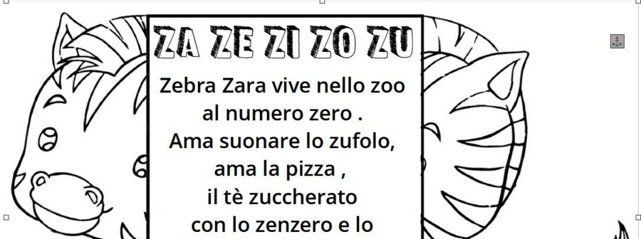 Lettera Z come Zebra Zara