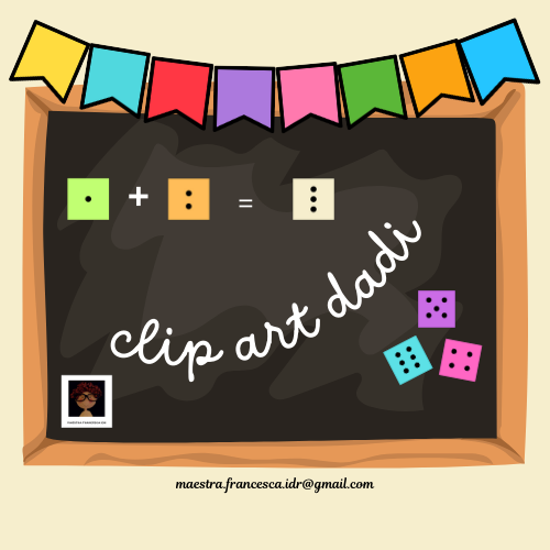 CLIP ART DADI (66clipart dadi e un PDF)