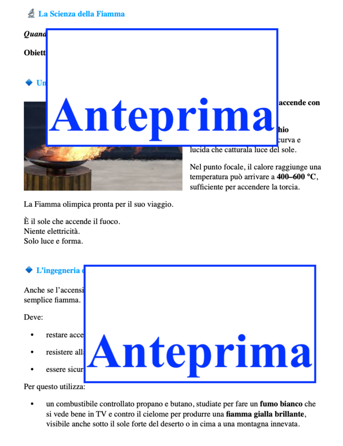 Il Fuoco di Olimpia- Luce, scienza e valori-Un percorso multidisciplinare tra storia, mito, scienza e tecnologia