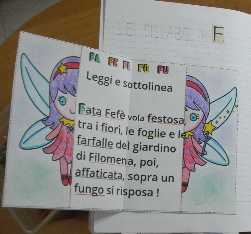 lettera F di Fata Fefè
