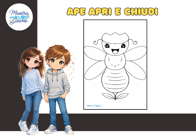 Biglietto Ape Apri e Chiudi
