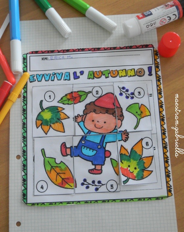 Puzzlematematico con Autunnino