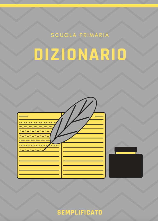 dizionario semplificato con immagini parola chiave