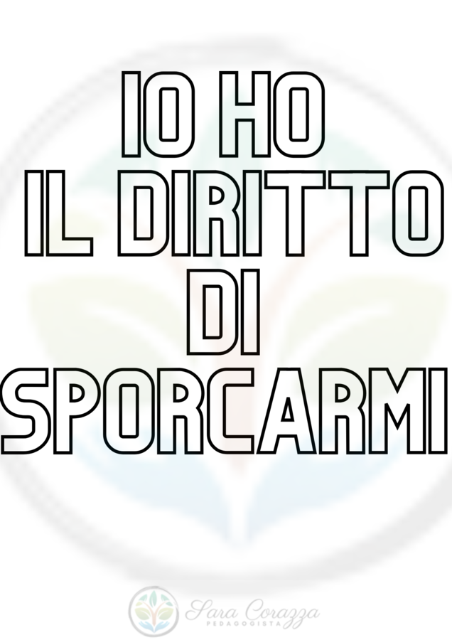 poster: Io ho il diritto di sporcarmi e la lavatrice ha il dovere di pulire