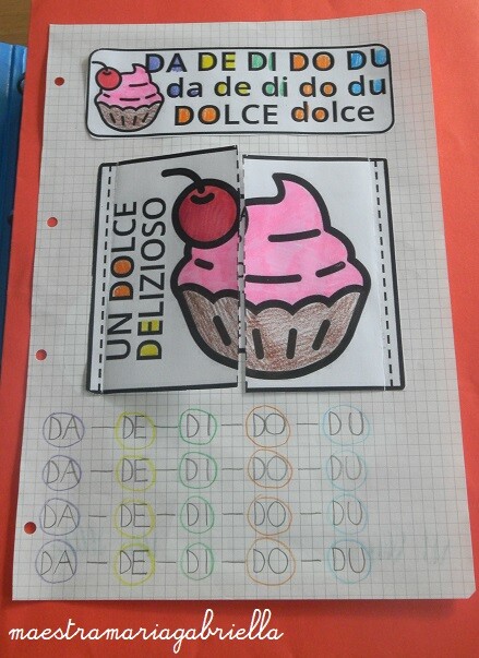 Lettera D di Dolce Delizioso