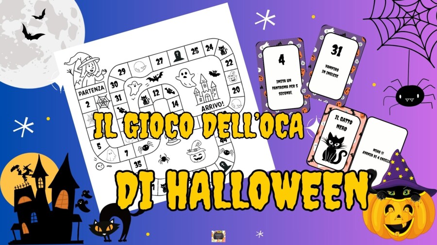 IL GIOCO DELL'OCA DI HALLOWEEN