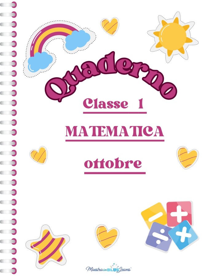 Quaderno TUTTI I GIORNI di OTTOBRE - Matematica Classe 1