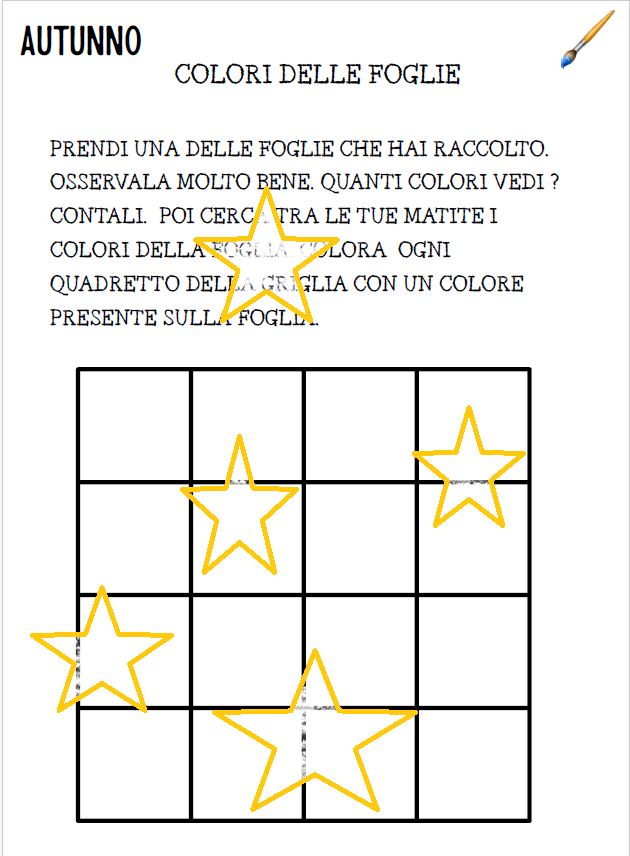 Attività interdisciplinari AUTUNNO ( Italiano - Arte)