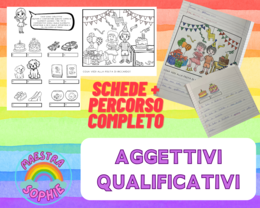 PERCORSO AGGETTIVI QUALIFICATIVI DI GRADO POSITIVO E COMPARATIVI