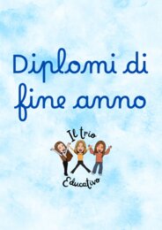 DIPLOMI FINE ANNO - INFANZIA