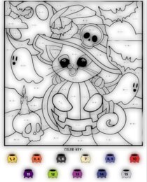 Halloween gioca e colora 1