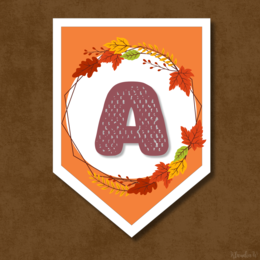 STRISCIONE "AUTUNNO"