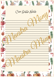 Lettera di classe a Babbo Natale.