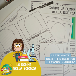 LE CARTE DELLE DONNE NELLA SCIENZA PER LA SCUOLA PRIMARIA