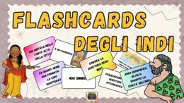 LE FLASHCARDS SULLA CIVILTA' DEGLI INDI.