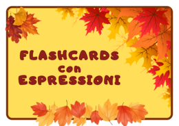 FLASHCARDS con ESPRESSIONI