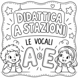 Italiano - didattica a stazioni vocali A ed E