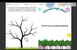 Giornata dell'albero - attività dalla classe 1^ alla 5^