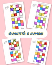 Quantità e numeri con i dadi