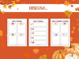 Schede Autunnali Conteggio Matematica per Infanzia e Prima Elementare | Attività Numeri 1–10 | Schede Didattiche Stampabili, Giochi Matematici, Conta e Collega, Conta e Colora, I SPY Autunno, Early Algebra, No Prep (5-7 anni)