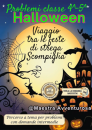 Problemi 4^ e 5^ con domande intermedie- Halloween