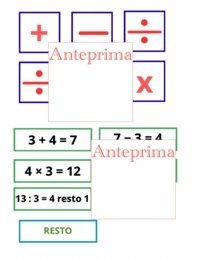 I TERMINI DELLE QUATTRO OPERAZIONI- Libretto + attività operativa concreta