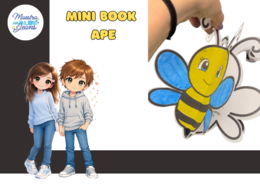 Mini Book Ape 3 D
