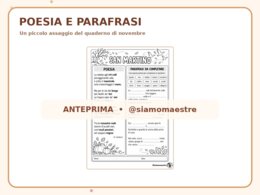 Quaderno di Italiano – Novembre | Classe quarta primaria – Attività, schede operative e didattica a stazioni