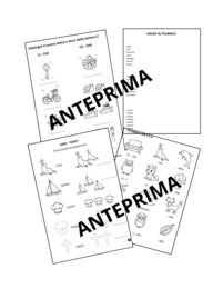 MEGA PACK QUADERNI DI ITALIANO per la classe 2^ con kit di schede in b/n