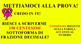 Slide sulle frazioni e i numeri decimali