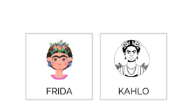 frida kahlo in caa (pittogrammi)