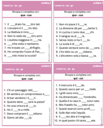 Carte ortografiche 4