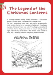 The Legend of the Christmas Lanterns: A Christmas Tale with Activities