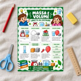 Massa e volume - Libretto da costruire