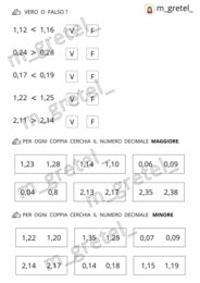 I NUMERI DECIMALI: I CENTESIMI