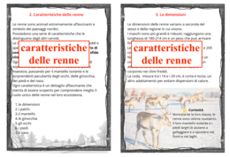 Tra natura e matematica; 11 carte per conoscere le renne con due opzioni per la didattica a stazioni(matematica/italiano) cl: III/V