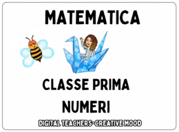 INUMERI IN CLASSE PRIMA