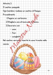 La missione segreta del Coniglio Pasquale classe prima/seconda scuola primaria
