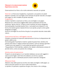 Fibonacci, il Pi greco e il filo di Arianna; un percorso multidisciplinare per i più piccoli
