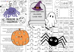 Benvenuti nel fascicolo dei compiti... spaventosamente mostruoso! 👻 HALLOWEEN
