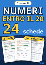 Numeri entro il 20 classe prima: 24 schede graduate