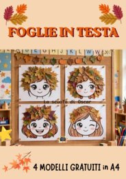 Laboratorio sull'Autunno: le FOGLIE IN TESTA 🍂🍃🍂
