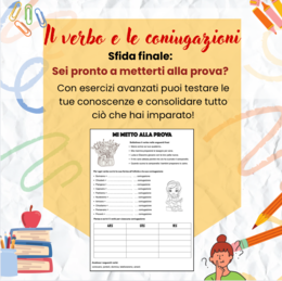 Il verbo e le coniugazioni - classe terza