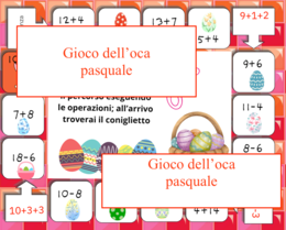 Gioco dell'oca pasquale