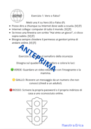 Corso di Informatica e Tecnologia per la Scuola Primaria: Computer, Hardware/Software, Pixel Art e Sicurezza Web (23 Pagine + Soluzioni)