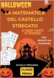 La Matematica del Castello Stregato – Kit Didattico di Halloween (Classe 1ª Scuola Primaria)