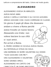 ✨ LETTURA E COMPRENSIONE PER L’INIZIO DELL’ANNO ✨