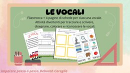 LE VOCALI (A E I O U)