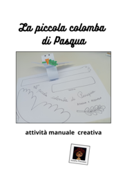 LA PICCOLA COLOMBA DI PASQUA attività creativa