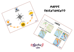 Mappe di geografia sull'orientamento
